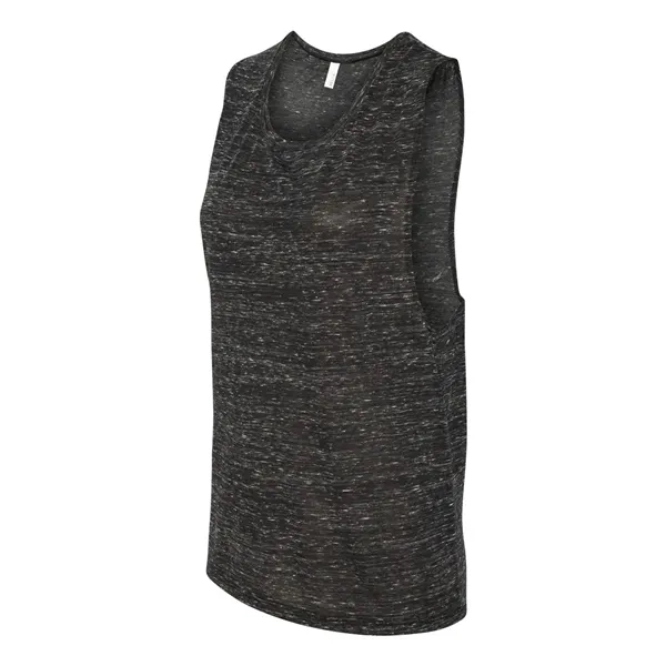 BELLA + CANVAS Women's Flowy Scoop Muscle Tank - BELLA + CANVAS Women's Flowy Scoop Muscle Tank - Image 13 of 85