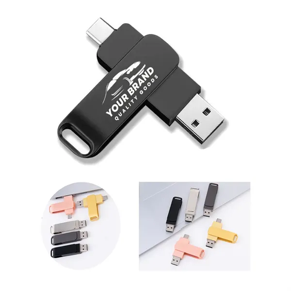 Phone Drive Flash Drives With USB Type-C Connectors 64 GB - Phone Drive Flash Drives With USB Type-C Connectors 64 GB - Image 0 of 4