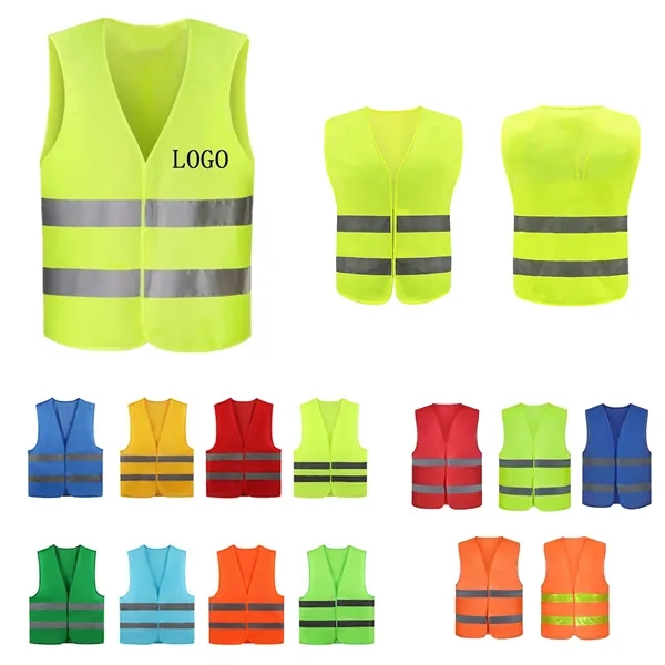 PeerBasics Safety Vests Reflective High Visibility Vest - PeerBasics Safety Vests Reflective High Visibility Vest - Image 0 of 3