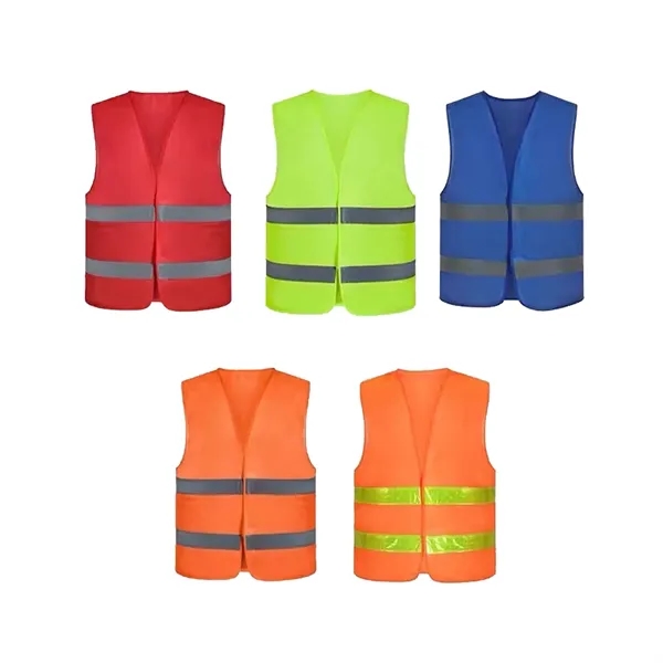 PeerBasics Safety Vests Reflective High Visibility Vest - PeerBasics Safety Vests Reflective High Visibility Vest - Image 3 of 3