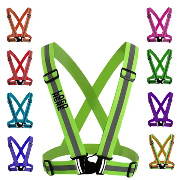 Adjustable Reflective Vest for Night Running and Cycling - Adjustable Reflective Vest for Night Running and Cycling - Image 0 of 0