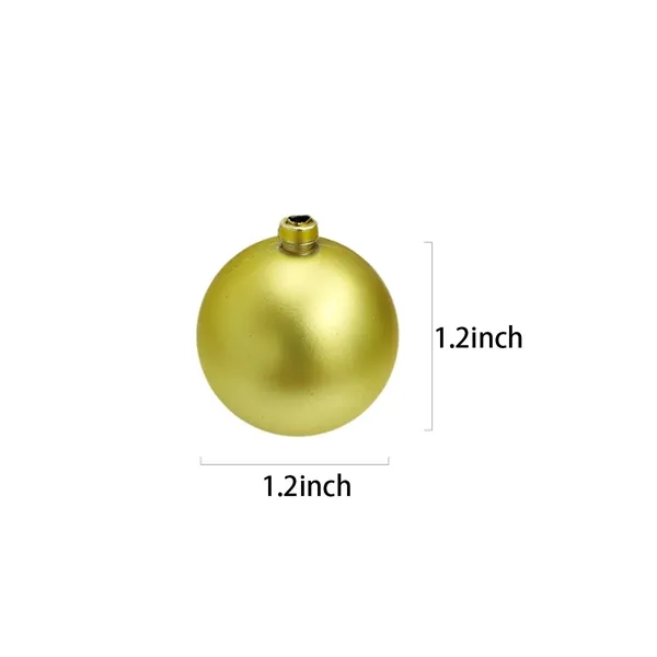 Ball Ornaments Christmas Tree Baubles Hanging Pendant - Ball Ornaments Christmas Tree Baubles Hanging Pendant - Image 1 of 4