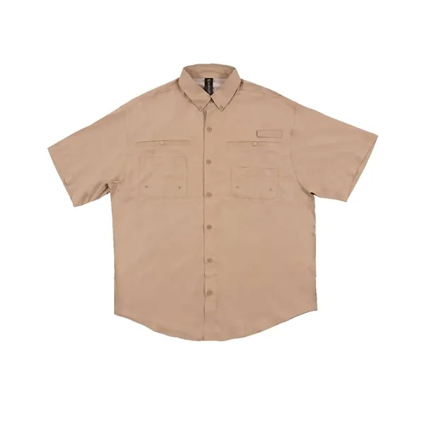 Burnside Men's Baja Short Sleeve Fishing Shirt - Burnside Men's Baja Short Sleeve Fishing Shirt - Image 7 of 8