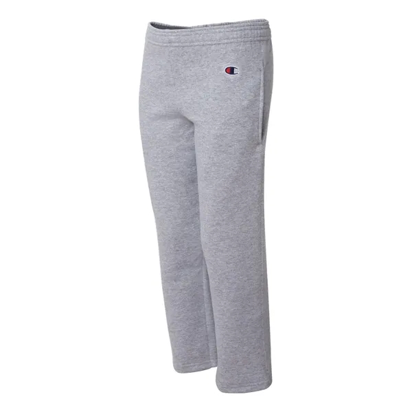 Champion Youth Powerblend® Open-Bottom Sweatpants with Po... - Champion Youth Powerblend® Open-Bottom Sweatpants with Po... - Image 2 of 3