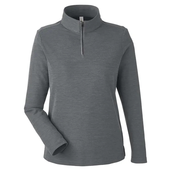 CORE365 Women's Fusion ChromaSoft™ Pique Quarter-Zip Pull... - CORE365 Women's Fusion ChromaSoft™ Pique Quarter-Zip Pull... - Image 7 of 24