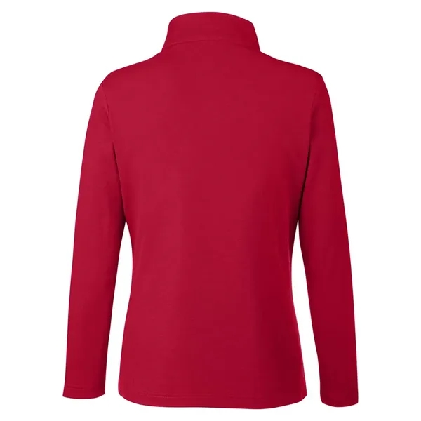 CORE365 Women's Fusion ChromaSoft™ Pique Quarter-Zip Pull... - CORE365 Women's Fusion ChromaSoft™ Pique Quarter-Zip Pull... - Image 14 of 24