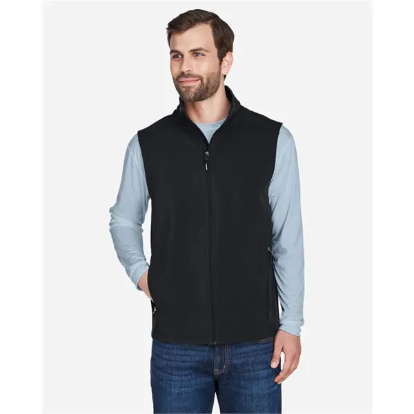 CORE365 Men's Cruise Two-Layer Fleece Bonded Soft Shell Vest - CORE365 Men's Cruise Two-Layer Fleece Bonded Soft Shell Vest - Image 0 of 8