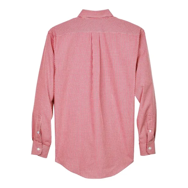 Devon & Jones Men's Crown Collection® Gingham Check Woven... - Devon & Jones Men's Crown Collection® Gingham Check Woven... - Image 8 of 10