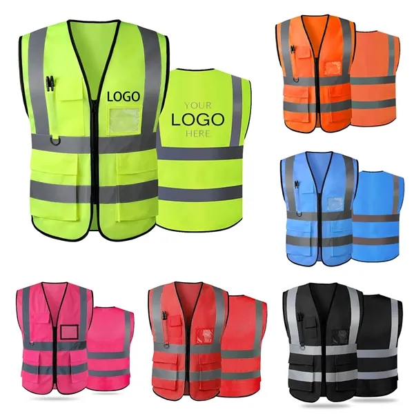 ANSI/ISEA Standards High Visibility Reflective Safety Vest - ANSI/ISEA Standards High Visibility Reflective Safety Vest - Image 0 of 5