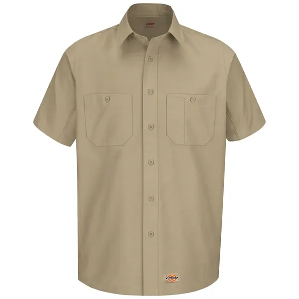 Dickies Men's Tall Short Sleeve Work Shirt - Dickies Men's Tall Short Sleeve Work Shirt - Image 5 of 12