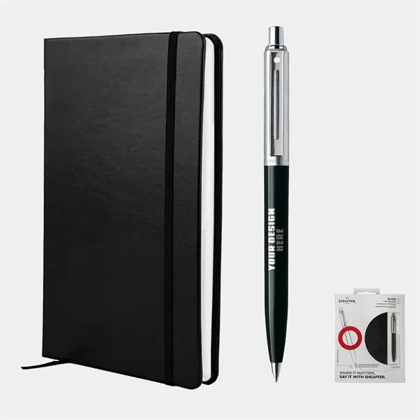 SHEAFFER® Sentinel 321 Ballpoint Pen w/ Hard Cover Notebook - SHEAFFER® Sentinel 321 Ballpoint Pen w/ Hard Cover Notebook - Image 0 of 7