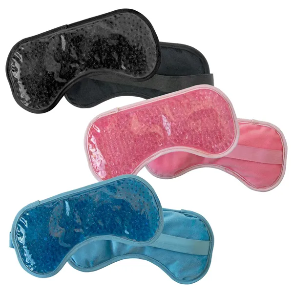 Plush Gel Beads Hot/Cold Pack Eye Mask - Plush Gel Beads Hot/Cold Pack Eye Mask - Image 0 of 7