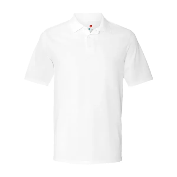 Hanes Men's Pique Polo - Hanes Men's Pique Polo - Image 15 of 16