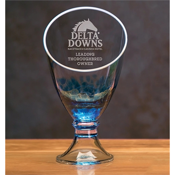 Galaxy Trophy Vase - Blue - Galaxy Trophy Vase - Blue - Image 0 of 1