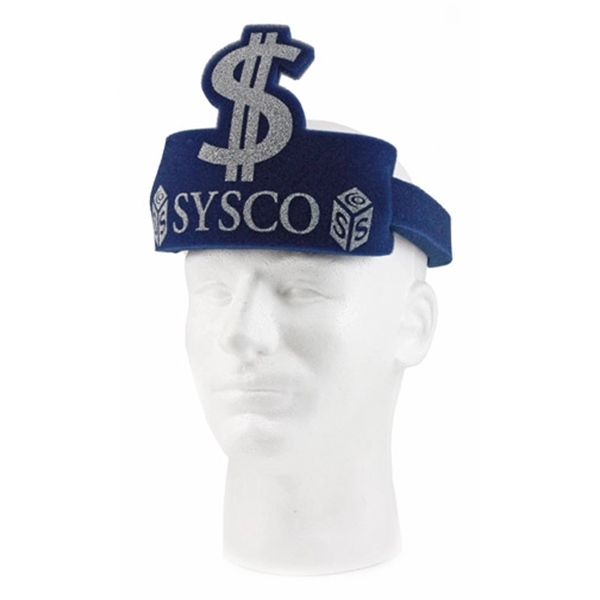 Dollar Sign Foam Hat - Dollar Sign Foam Hat - Image 0 of 0
