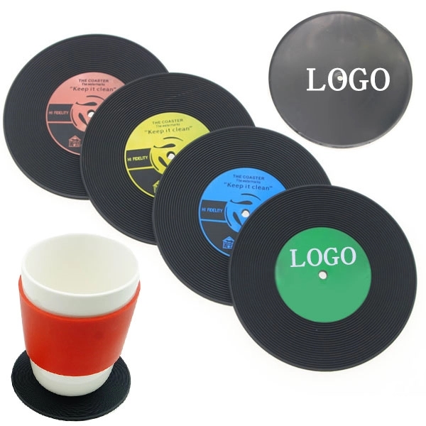Vinyl Record Drink Coasters - Vinyl Record Drink Coasters - Image 0 of 2