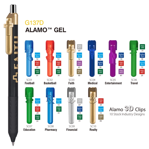 Alamo™ Gel Pen - Alamo™ Gel Pen - Image 10 of 33