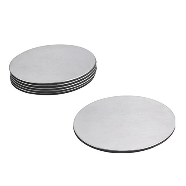 Stainless Steel Beverage Coaster - Stainless Steel Beverage Coaster - Image 1 of 2