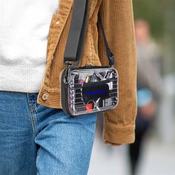 Hard Case Sling Pouch with Waterproof Zipper - Hard Case Sling Pouch with Waterproof Zipper - Image 1 of 9