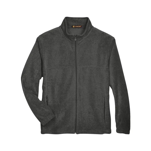Harriton Men's Full-Zip Fleece - Harriton Men's Full-Zip Fleece - Image 3 of 20