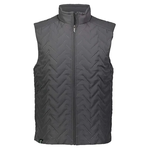 Holloway Men's Repreve® Eco Quilted Vest - Holloway Men's Repreve® Eco Quilted Vest - Image 3 of 14