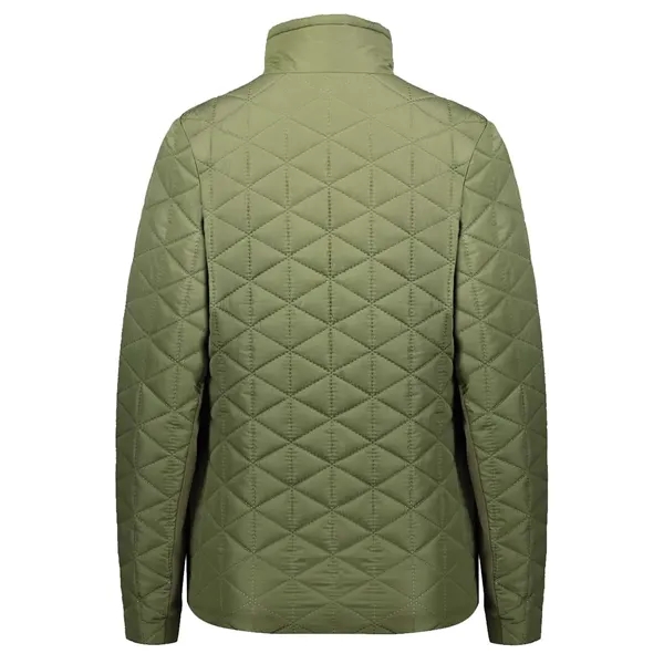 Holloway Women's Repreve® Eco Quilted Jacket - Holloway Women's Repreve® Eco Quilted Jacket - Image 8 of 12