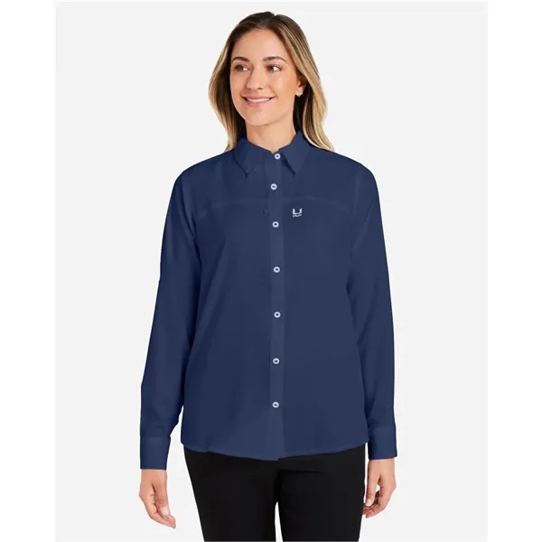 HUK Women's Tide Point Long Sleeve Shirt - HUK Women's Tide Point Long Sleeve Shirt - Image 0 of 12