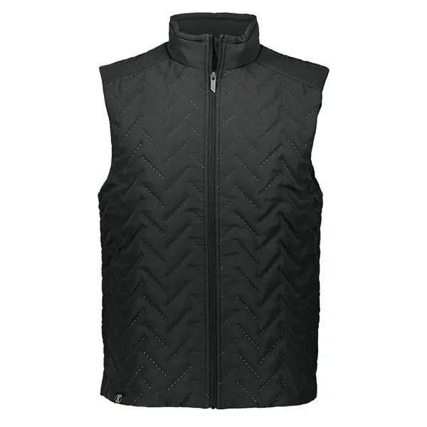 Custom Holloway Men's Repreve® Eco Quilted Vest