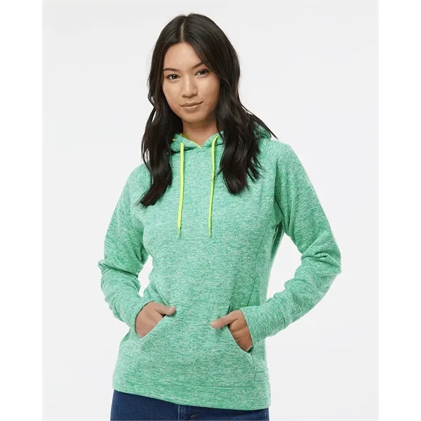 J. America Women's Cosmic Fleece Hooded Sweatshirt - J. America Women's Cosmic Fleece Hooded Sweatshirt - Image 0 of 23
