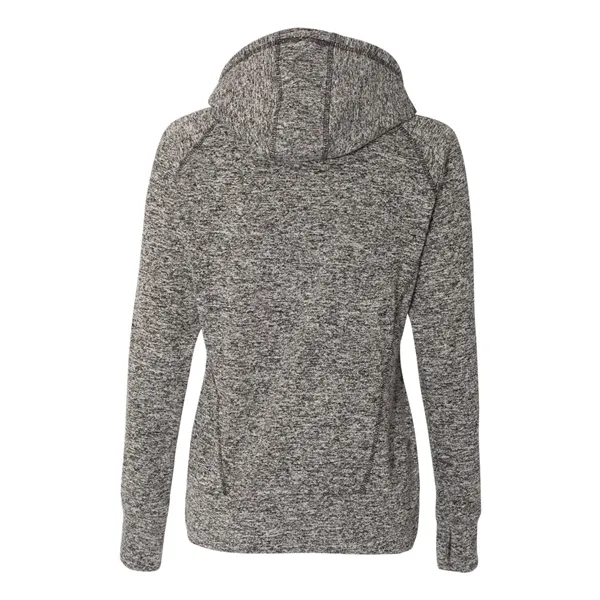 J. America Women's Cosmic Fleece Hooded Sweatshirt - J. America Women's Cosmic Fleece Hooded Sweatshirt - Image 2 of 23