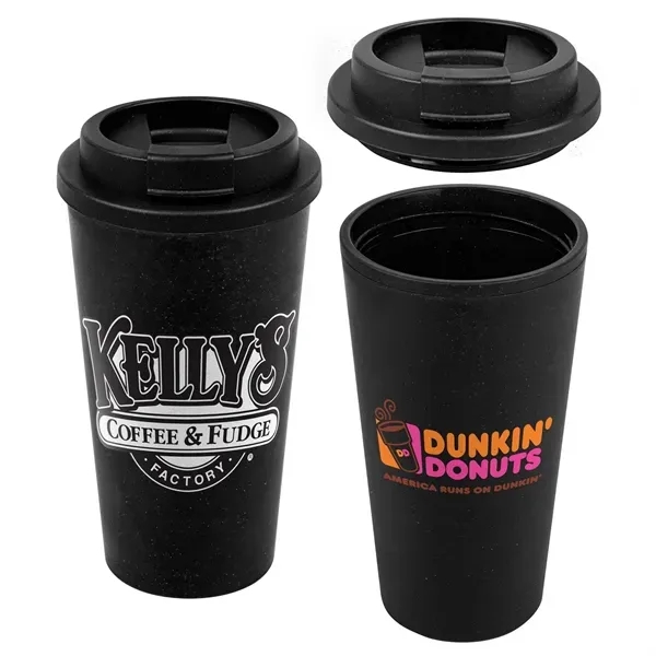 17oz. Sustainable Wheat Straw Coffee Cup - 17oz. Sustainable Wheat Straw Coffee Cup - Image 0 of 0