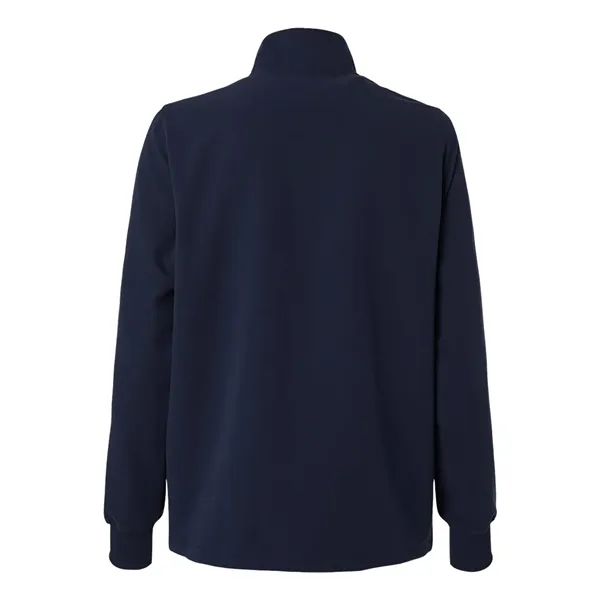 Jaanuu Women's Ceri Essential Full-Zip 6-Pocket Scrub Jacket - Jaanuu Women's Ceri Essential Full-Zip 6-Pocket Scrub Jacket - Image 3 of 4