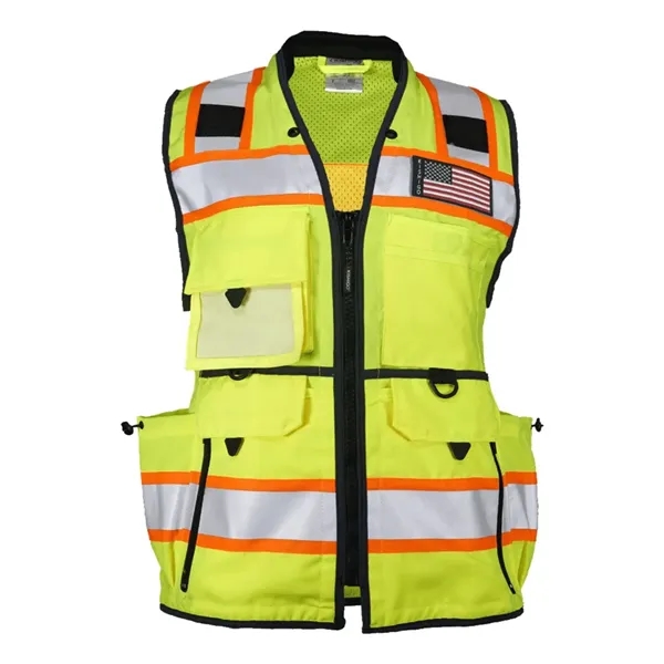 Kishigo Women's Ultimate Construction Class 2 Vest - Kishigo Women's Ultimate Construction Class 2 Vest - Image 1 of 2