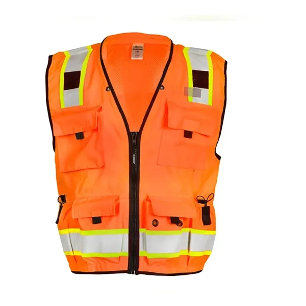 Kishigo Unisex Professional Surveyors Vest - Kishigo Unisex Professional Surveyors Vest - Image 3 of 4
