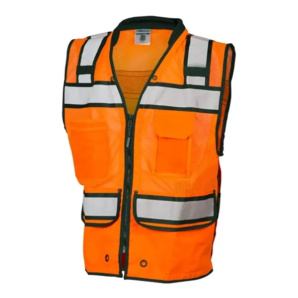 Kishigo Unisex High-Performance Surveyors Vest - Kishigo Unisex High-Performance Surveyors Vest - Image 6 of 7