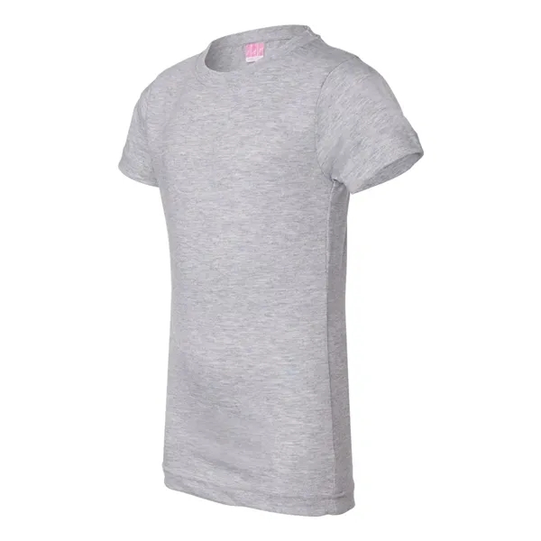 LAT Girls' Fine Jersey Tee - LAT Girls' Fine Jersey Tee - Image 18 of 51