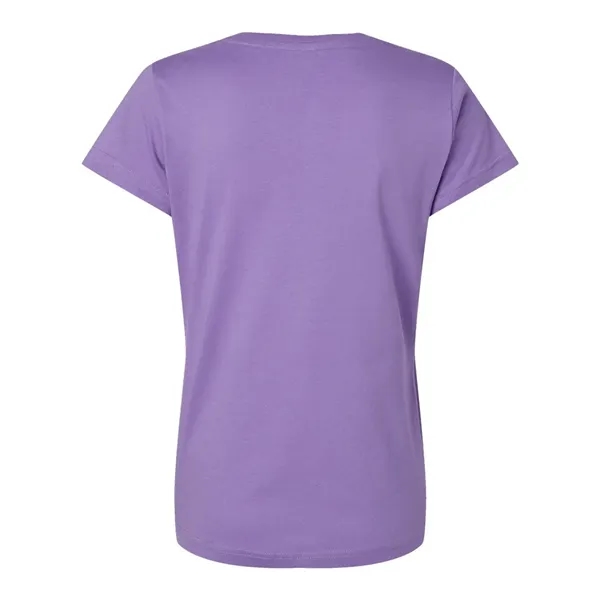 LAT Women's Fine Jersey V-Neck Tee - LAT Women's Fine Jersey V-Neck Tee - Image 20 of 40