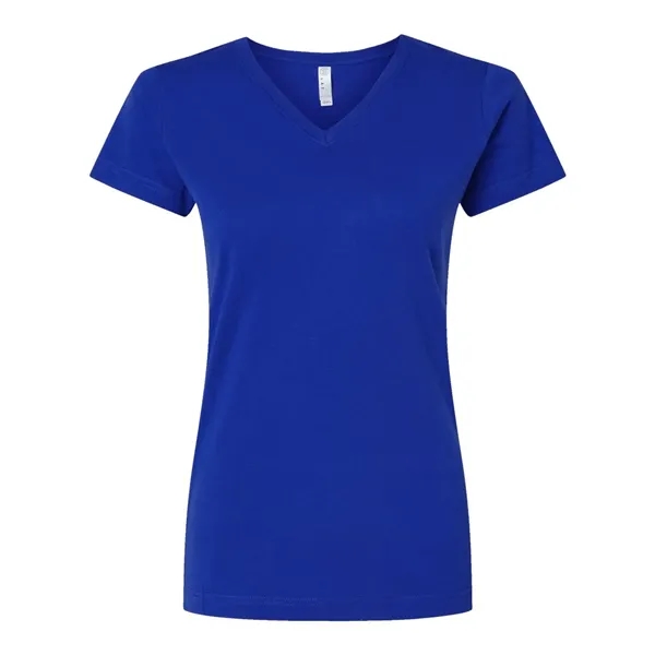 LAT Women's Fine Jersey V-Neck Tee - LAT Women's Fine Jersey V-Neck Tee - Image 35 of 40