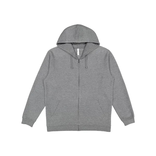 LAT Unisex Full-Zip Fleece Hoodie Sweatshirt - LAT Unisex Full-Zip Fleece Hoodie Sweatshirt - Image 5 of 16