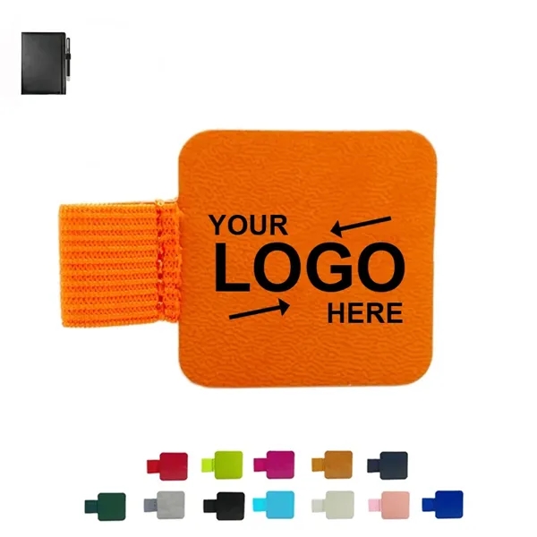 Pu Self-Adhesive Pen Holder - Pu Self-Adhesive Pen Holder - Image 0 of 15