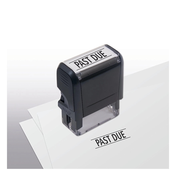 Stamps - PAST DUE, Self-Inking