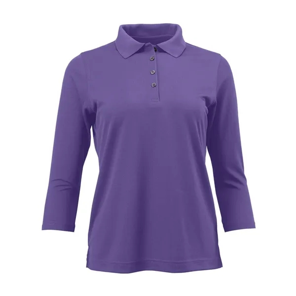 Paragon Women's Lady Palm Three-Quarter Sleeve Polo - Paragon Women's Lady Palm Three-Quarter Sleeve Polo - Image 8 of 22