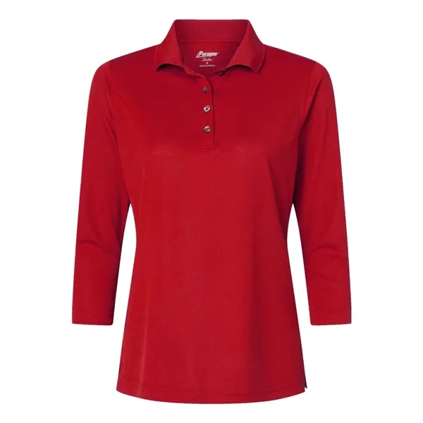 Paragon Women's Lady Palm Three-Quarter Sleeve Polo - Paragon Women's Lady Palm Three-Quarter Sleeve Polo - Image 15 of 22