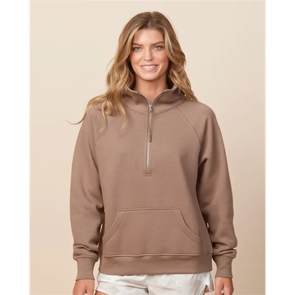 Enza® Ladies Boxy Half Zip Fleece - Enza® Ladies Boxy Half Zip Fleece - Image 7 of 18