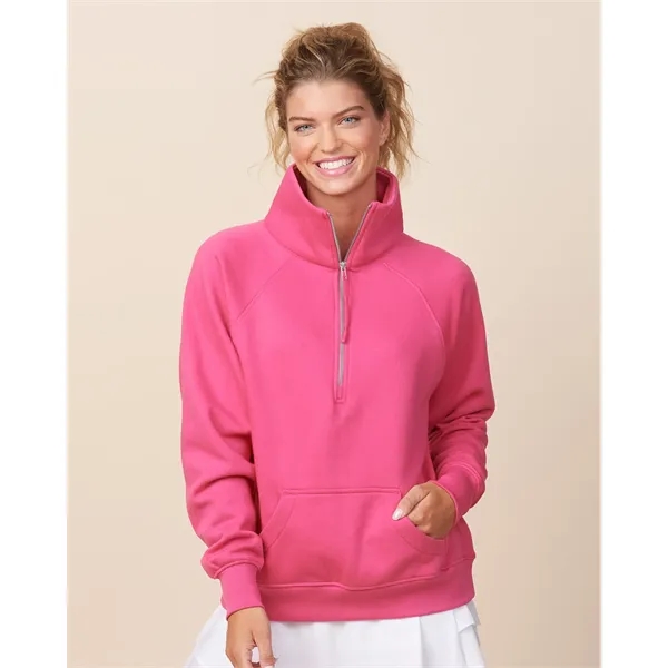 Enza® Ladies Boxy Half Zip Fleece - Enza® Ladies Boxy Half Zip Fleece - Image 10 of 18
