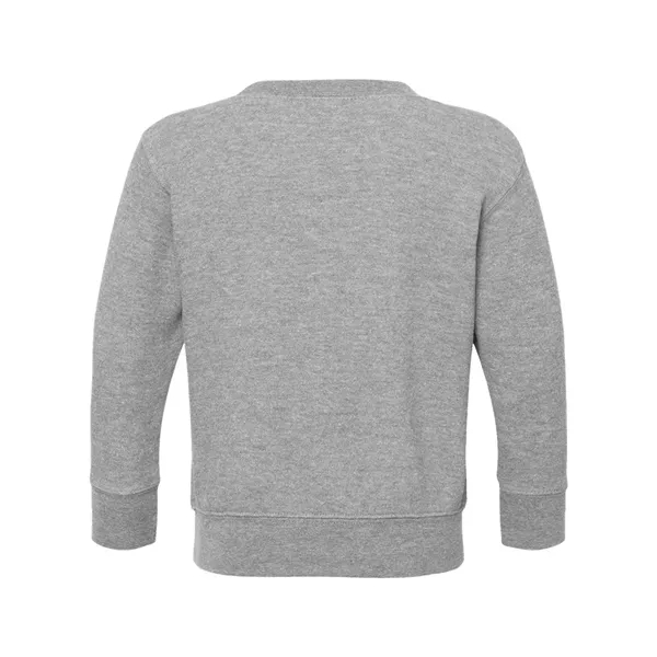 Rabbit Skins Toddler Fleece Crewneck Sweatshirt - Rabbit Skins Toddler Fleece Crewneck Sweatshirt - Image 6 of 26