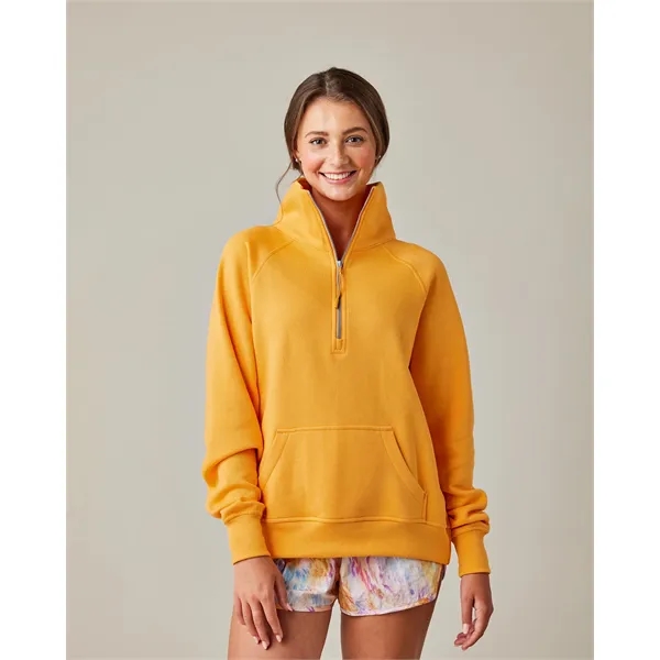 Enza® Ladies Boxy Half Zip Fleece - Enza® Ladies Boxy Half Zip Fleece - Image 13 of 18