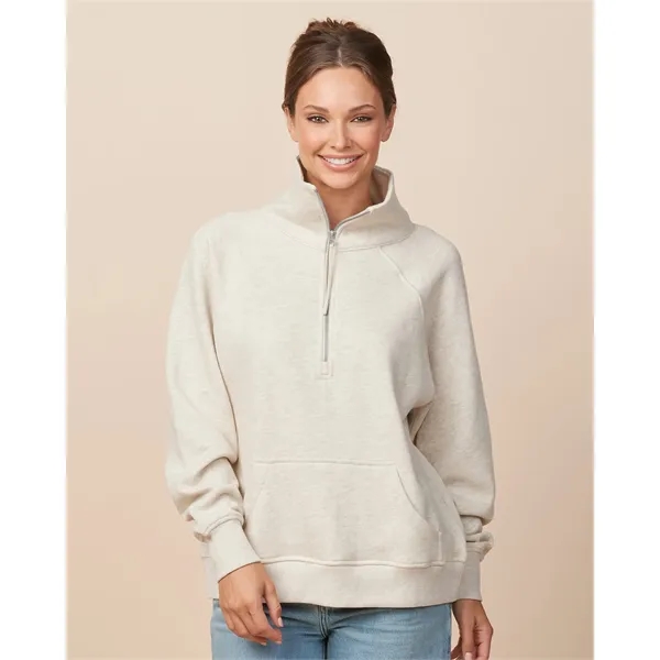 Enza® Ladies Boxy Half Zip Fleece - Enza® Ladies Boxy Half Zip Fleece - Image 14 of 18