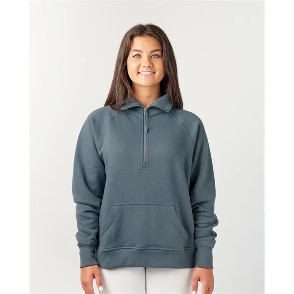 Enza® Ladies Boxy Half Zip Fleece - Enza® Ladies Boxy Half Zip Fleece - Image 18 of 18
