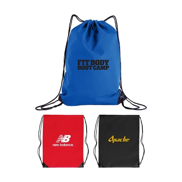 Nylon Drawstring Backpack - Nylon Drawstring Backpack - Image 0 of 0